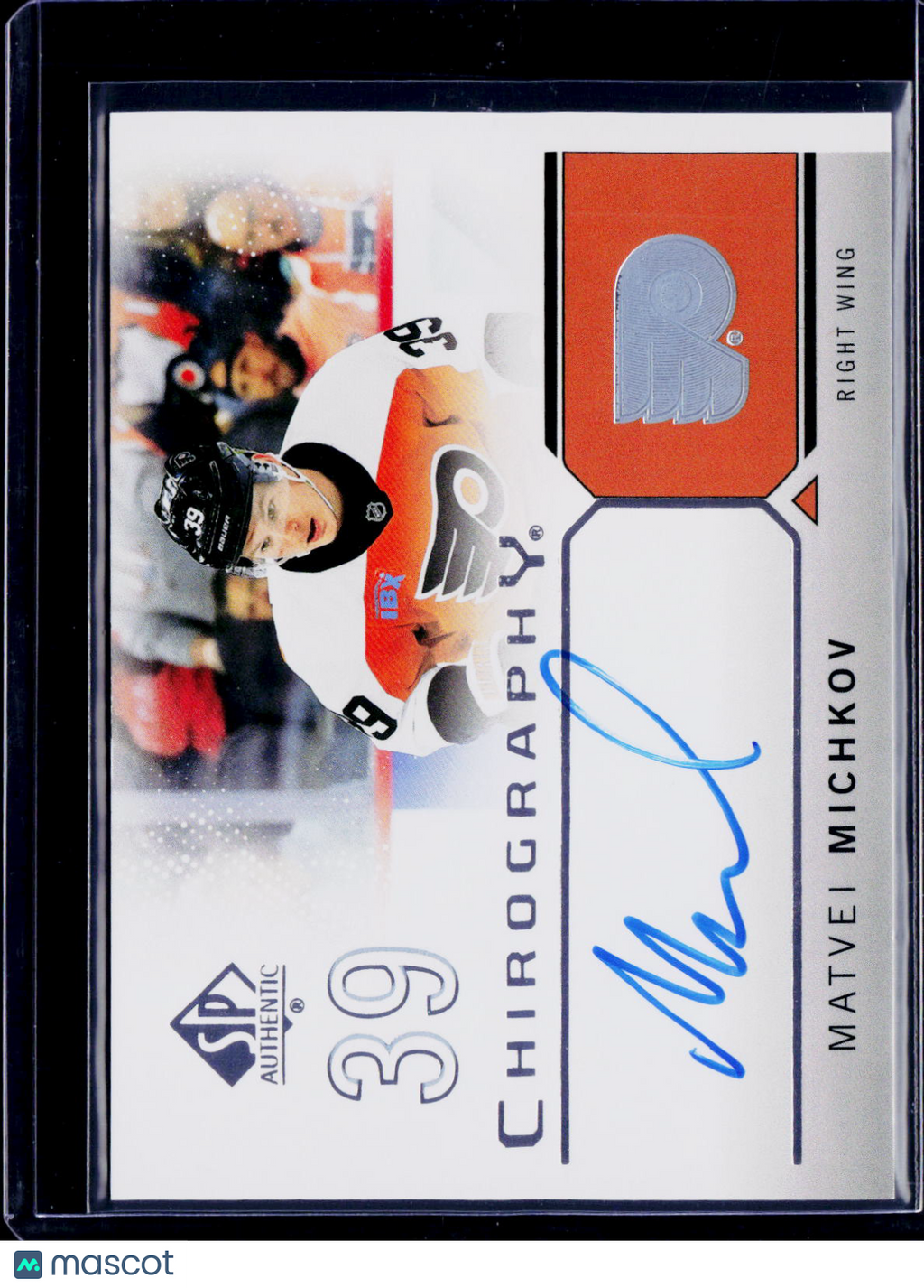 2024 SP Authentic Matvei Michkov Chirography Auto