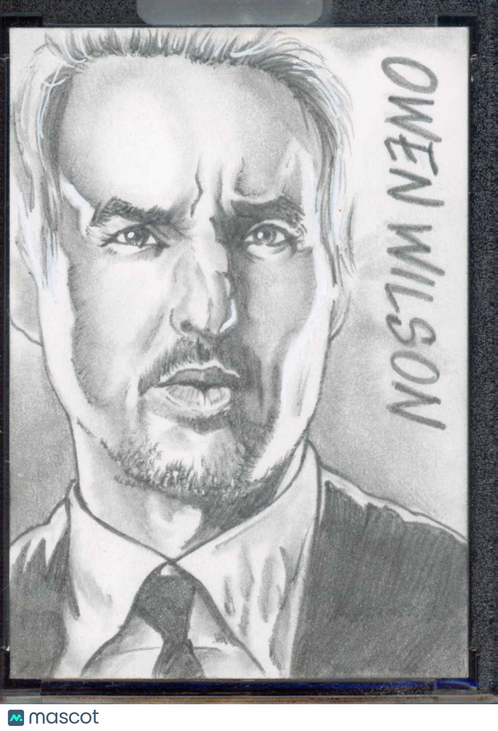 2024 Hit Parade Owen Wilson Sketch Card