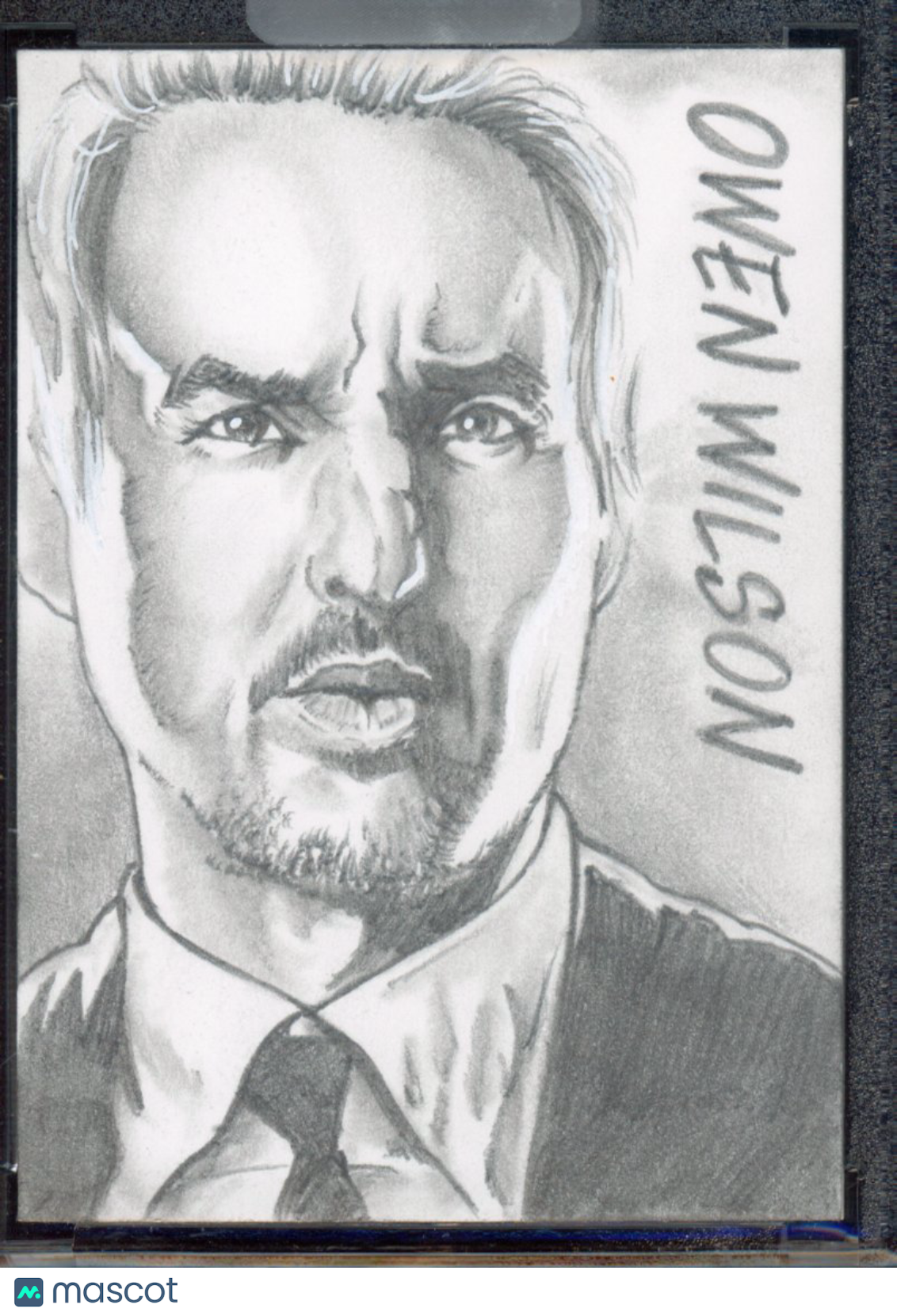 2024 Hit Parade Owen Wilson Sketch Card