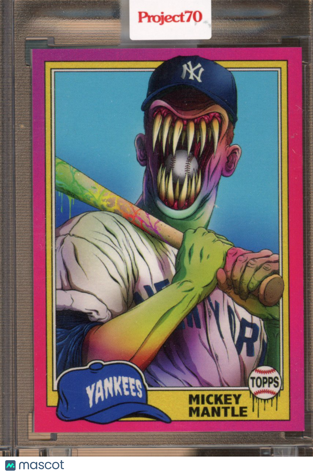 2021 Topps Project 70 Mickey Mantle Alex Pardee 935