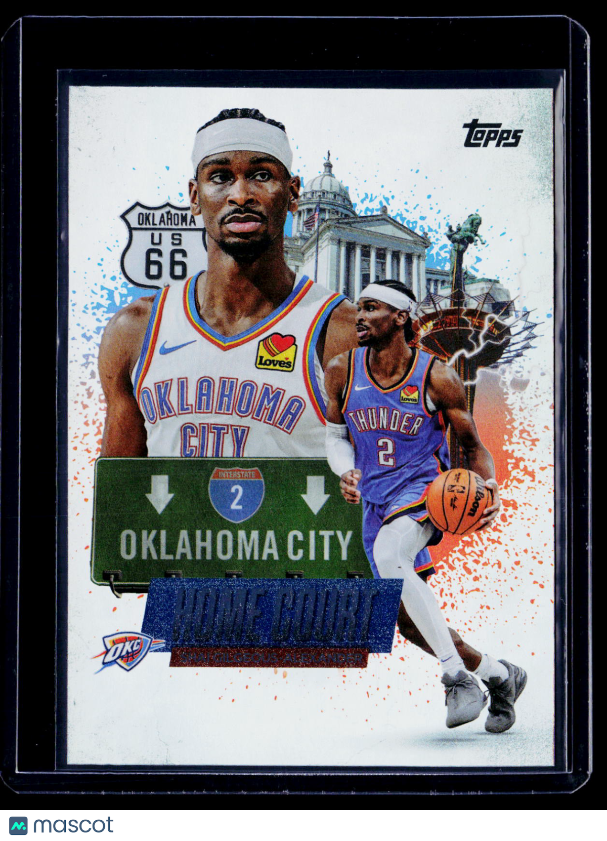2025 Topps Shai Gilgeous-Alexander Home Court Advantage Case Hit