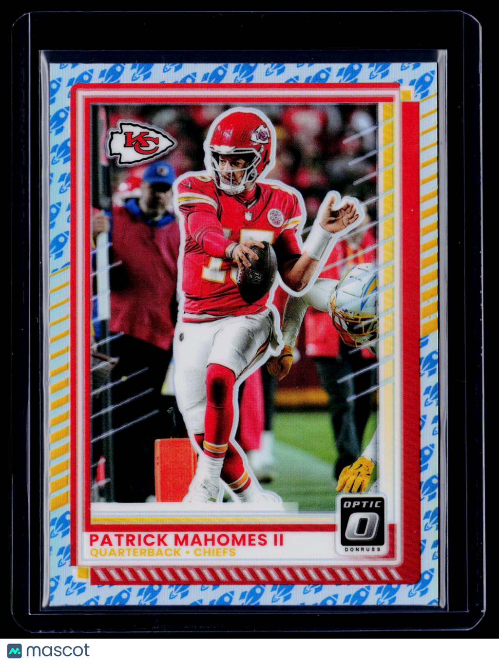 2025 Donruss Optic Patrick Mahomes Rocket Emoji SP