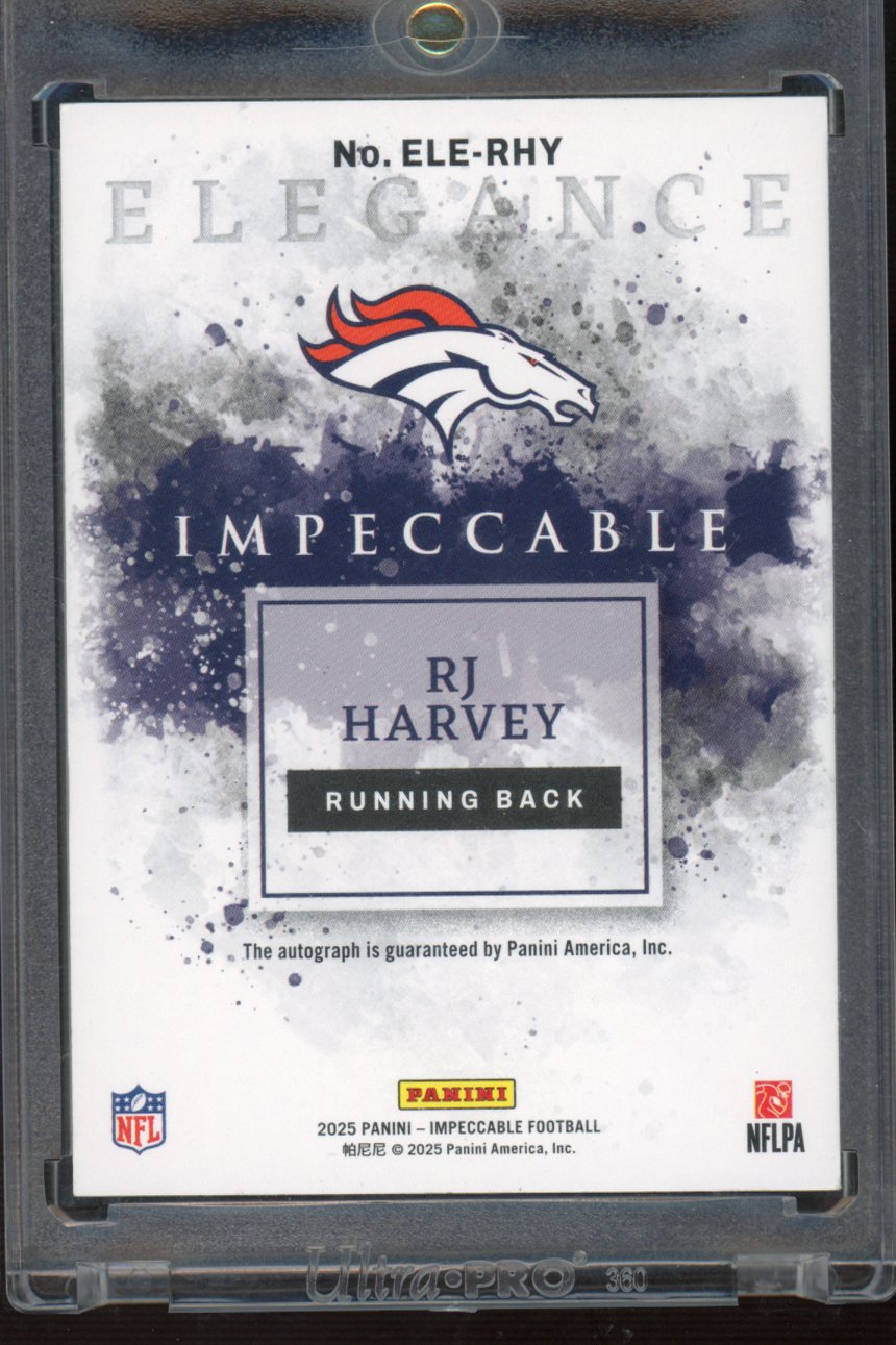 2025 Impeccable RJ Harvey Elegance Auto /20