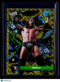 2026 Topps Chrome Cosmic Triple H Gold Lazer 4/50
