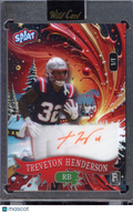 2025 Wild Card Treveyon Henderson Rookie Splat Auto 1/1