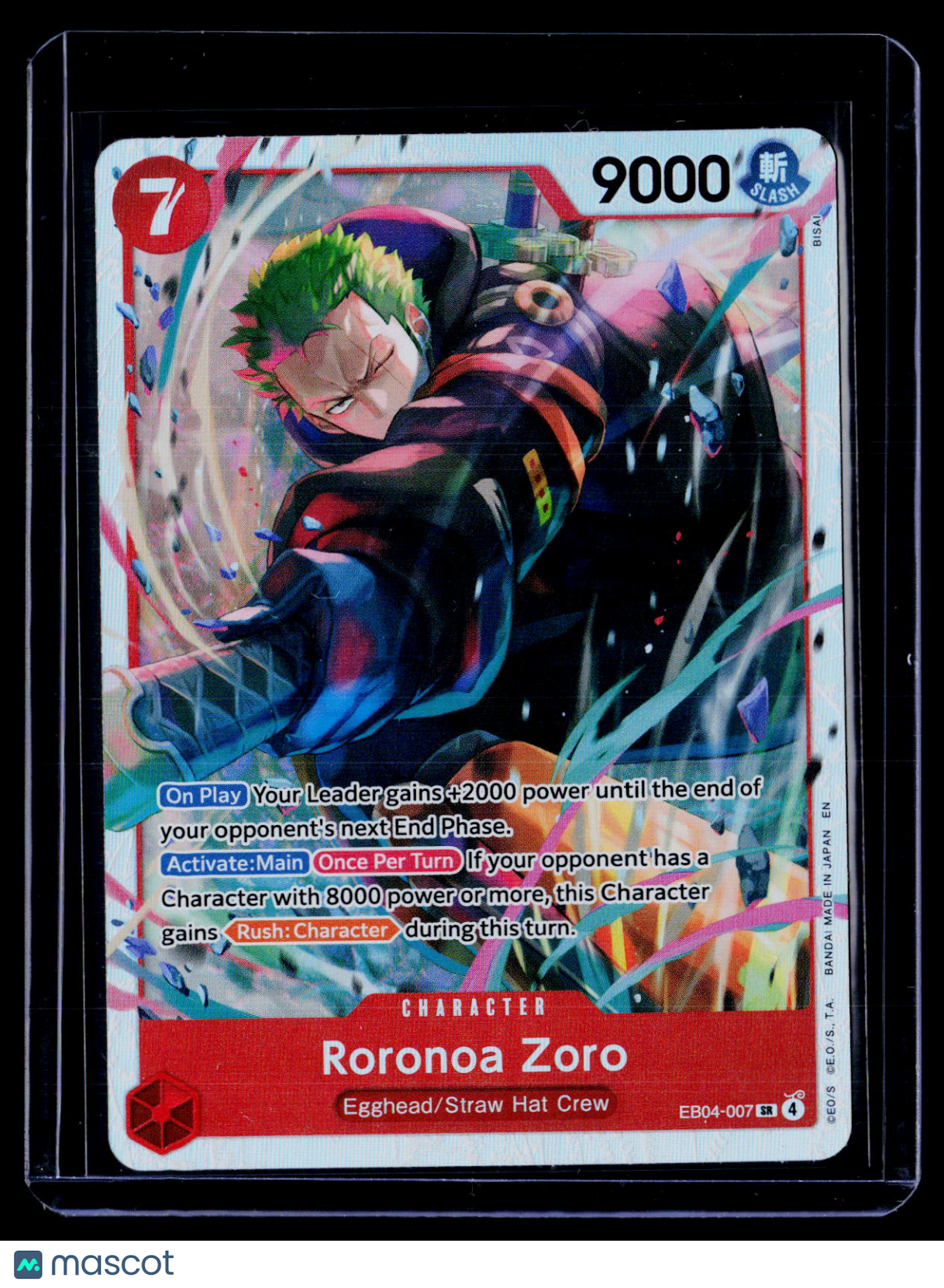One Piece Roronoa Zoro SR EB04-007