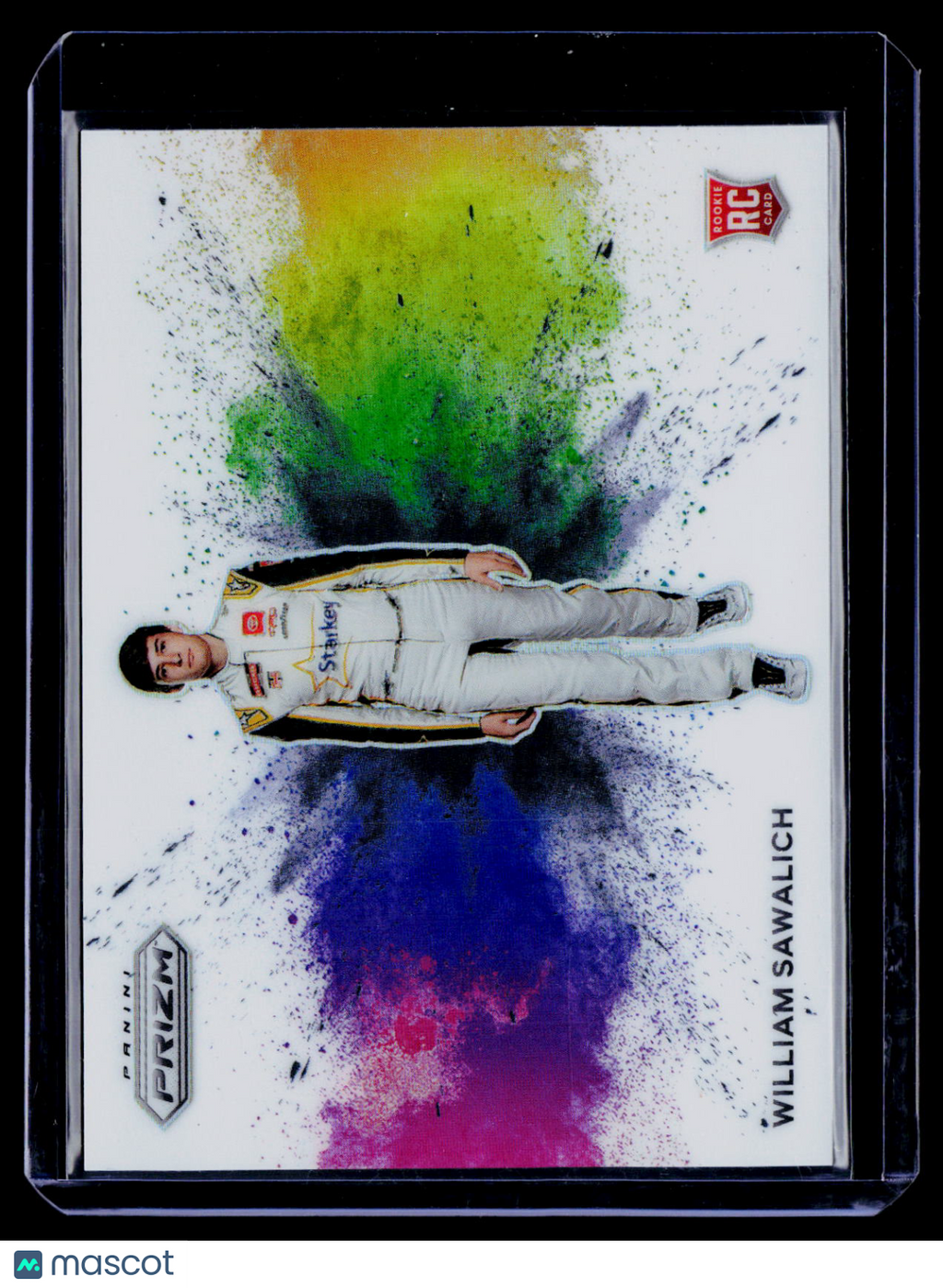 2024 Prizm NASCAR William Sawalich Rookie Color Blast RC