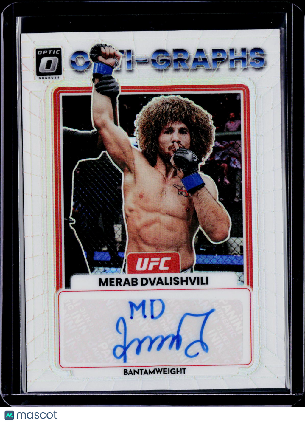 2023 Donruss Optic Merab Dvalishvili Opti-Graphs Auto