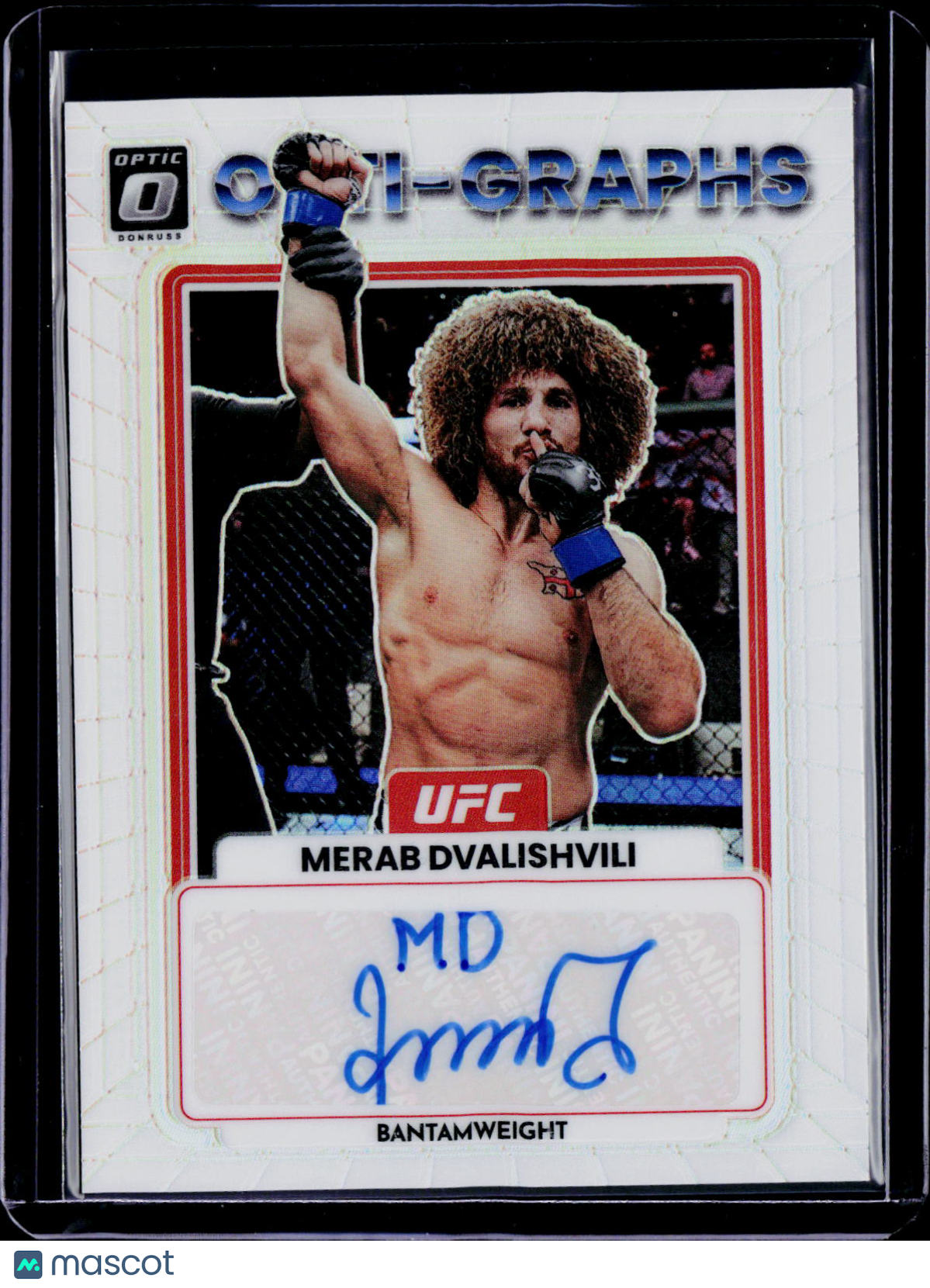 2023 Donruss Optic Merab Dvalishvili Opti-Graphs Auto