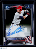 2025 Bowman Draft Eli Willits Bowman First Auto