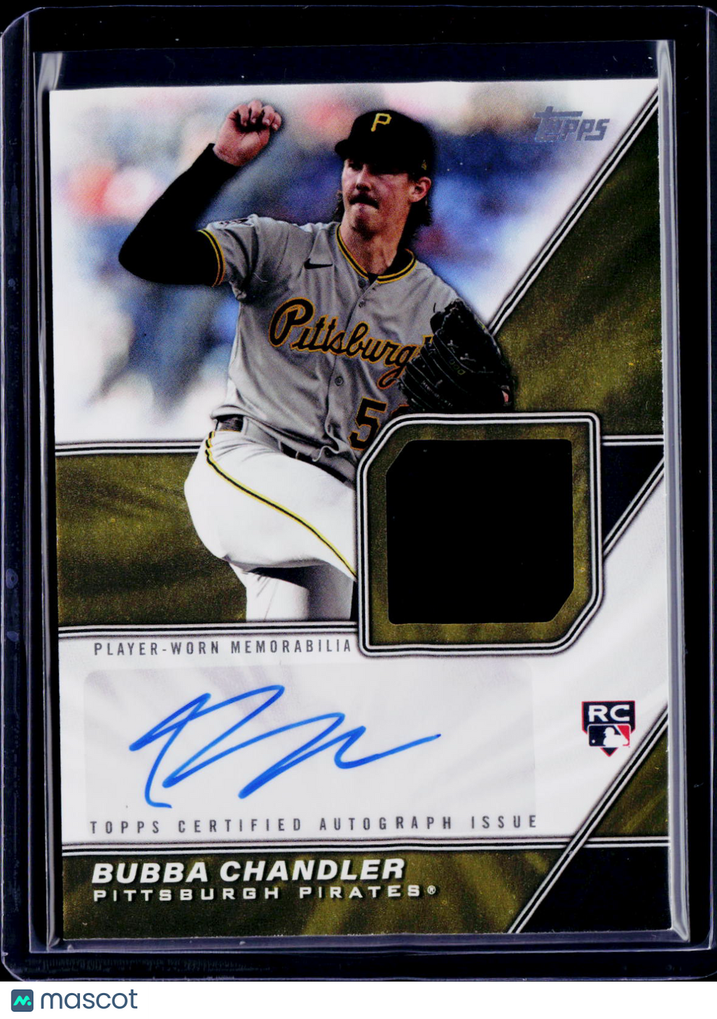 2026 Topps Bubba Chandler Rookie Patch Auto RPA RC