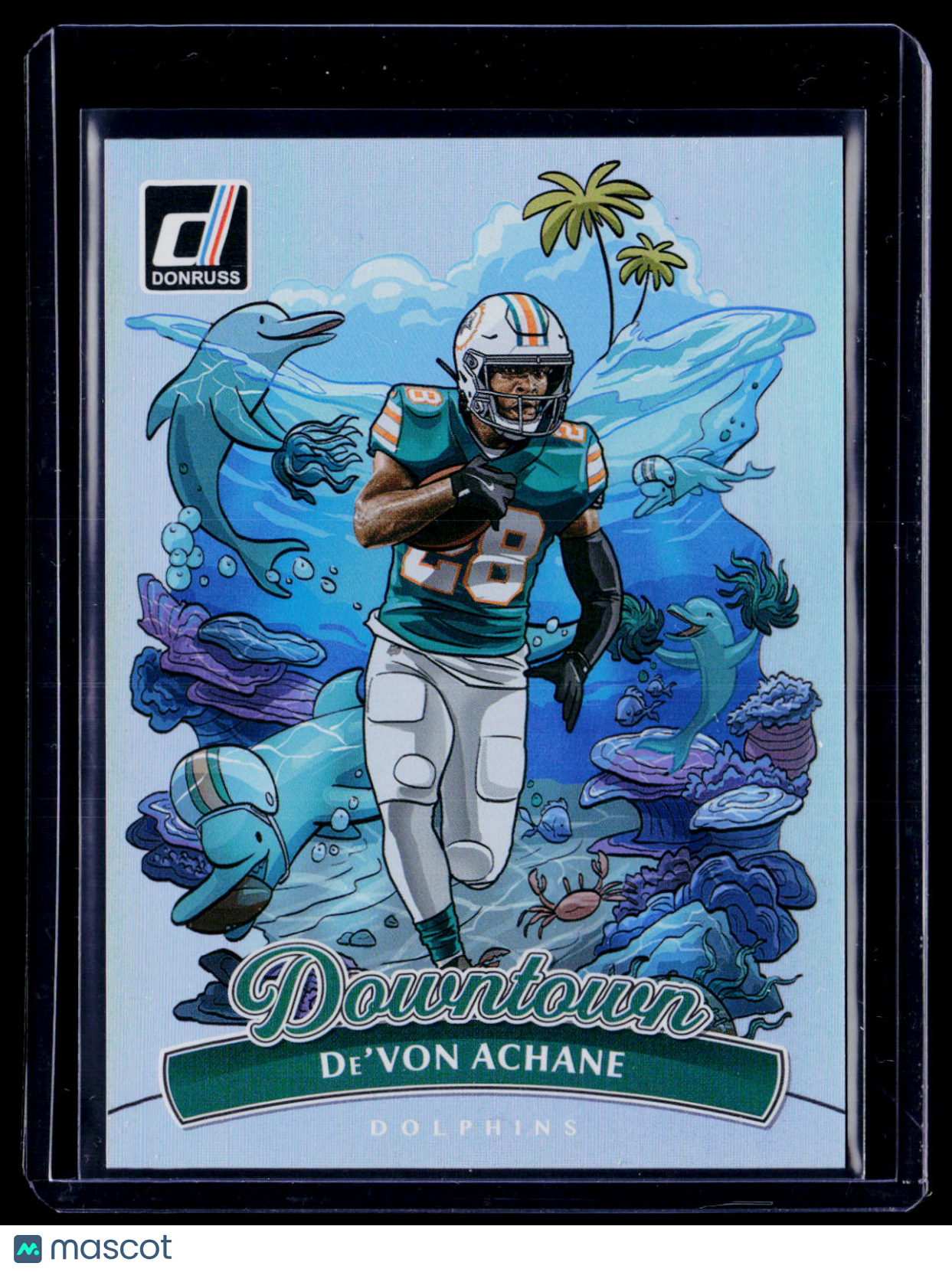 2025 Donruss De'Von Achane Downtown