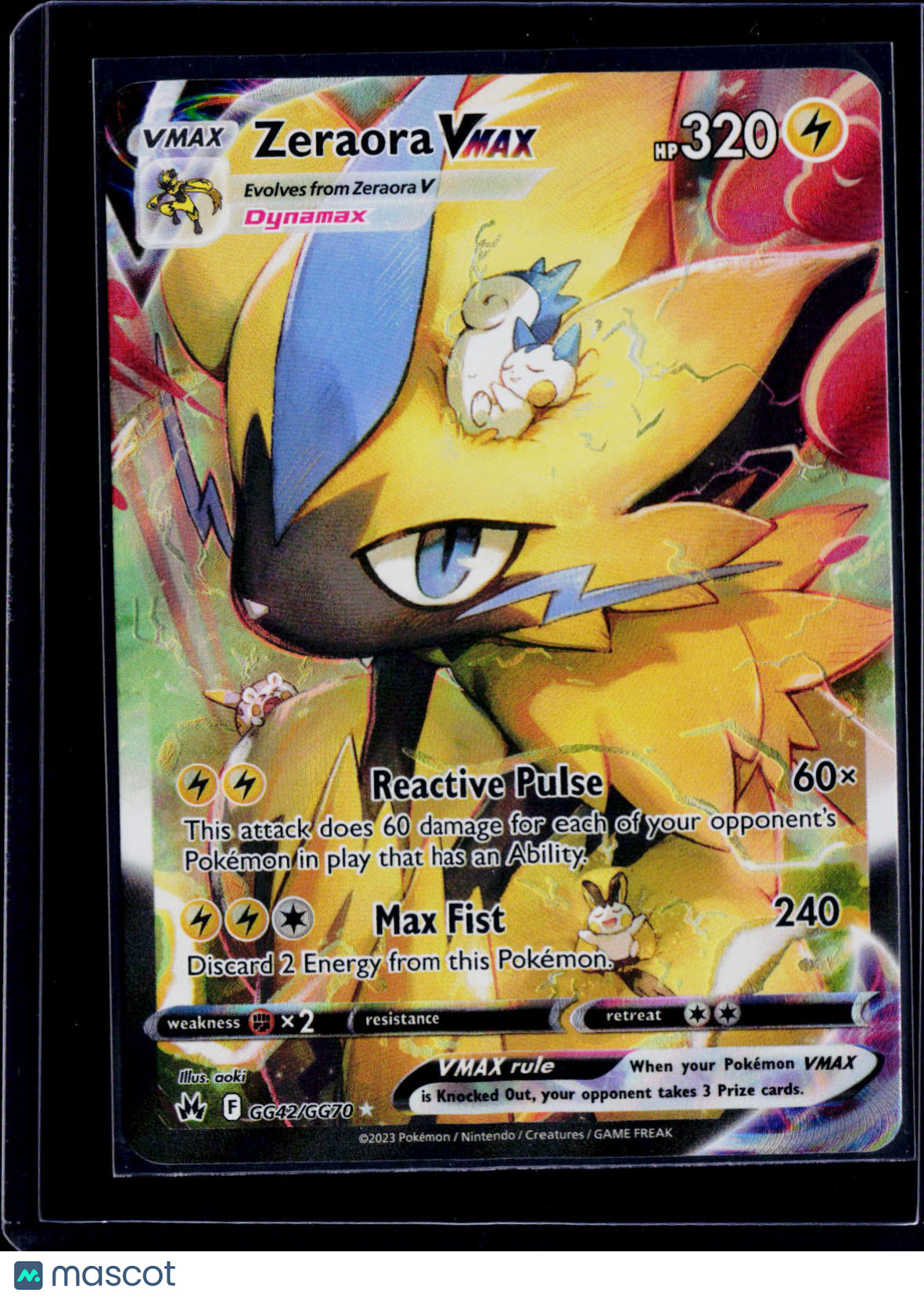 Zeraora VMAX GG42/GG70