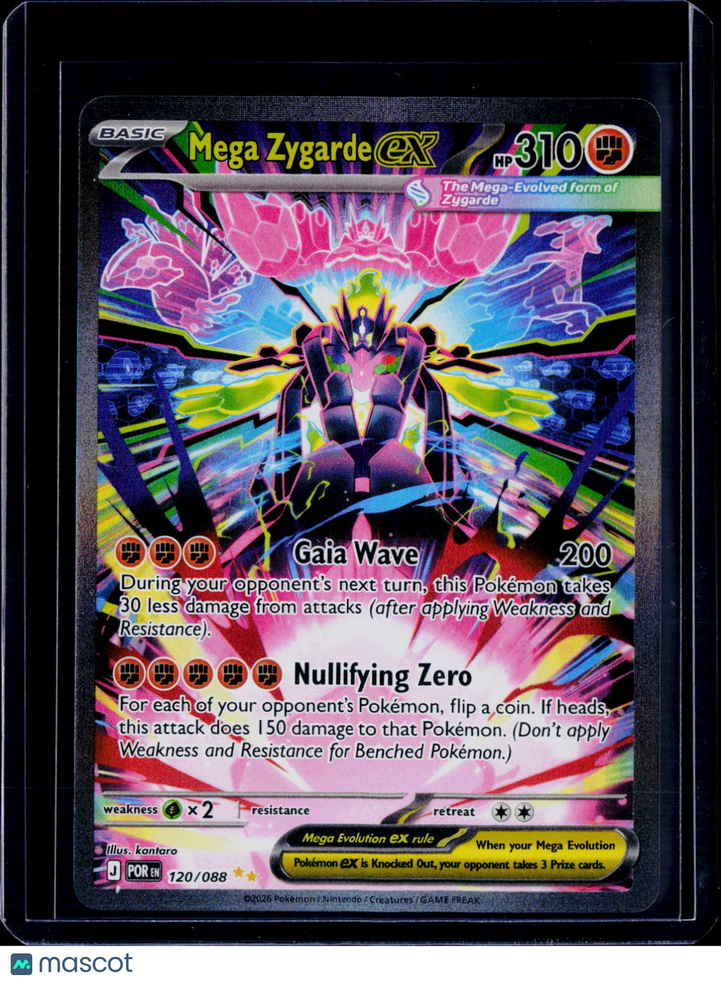 Mega Zygarde ex 120/088