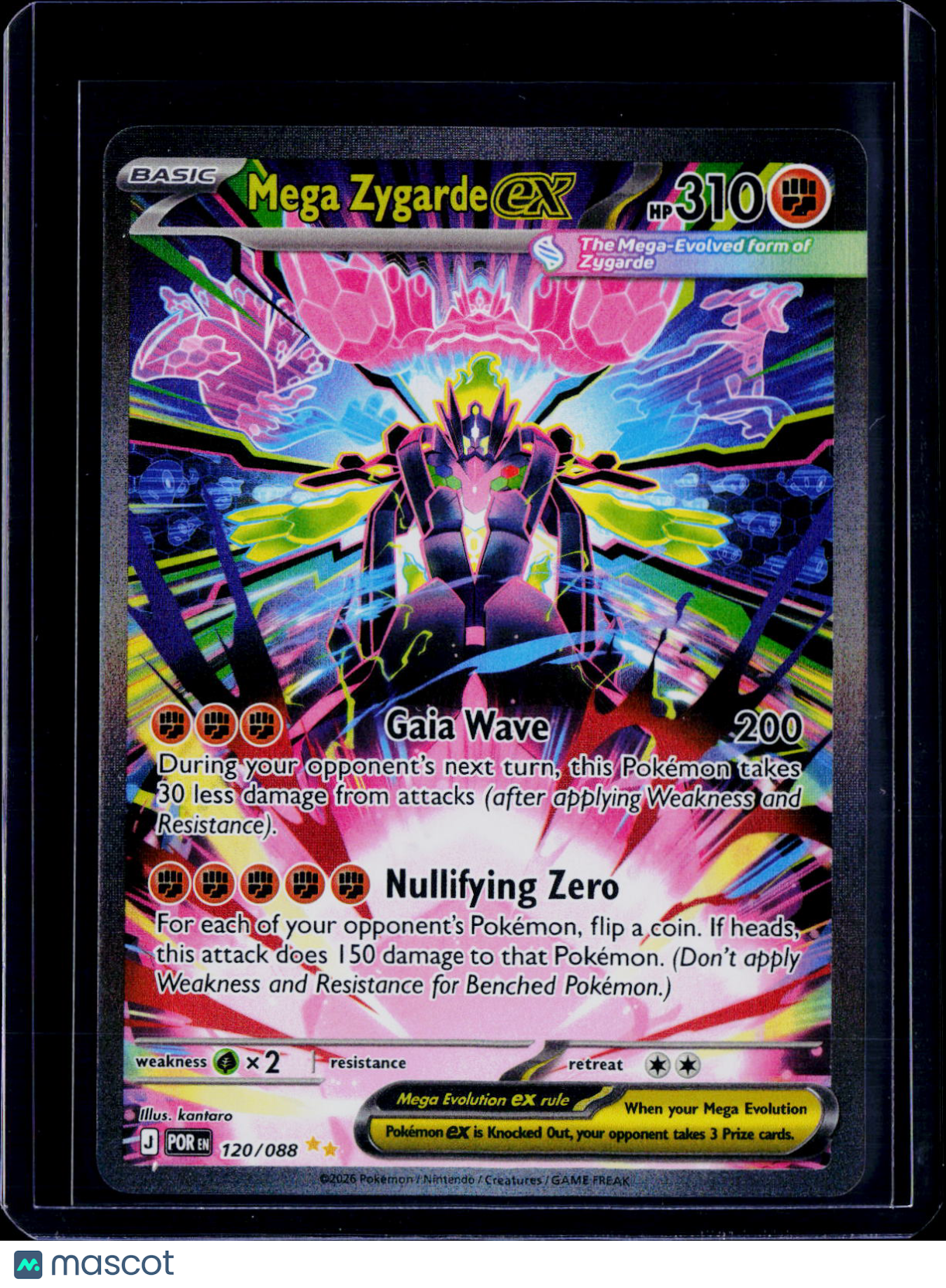 Mega Zygarde ex 120/088