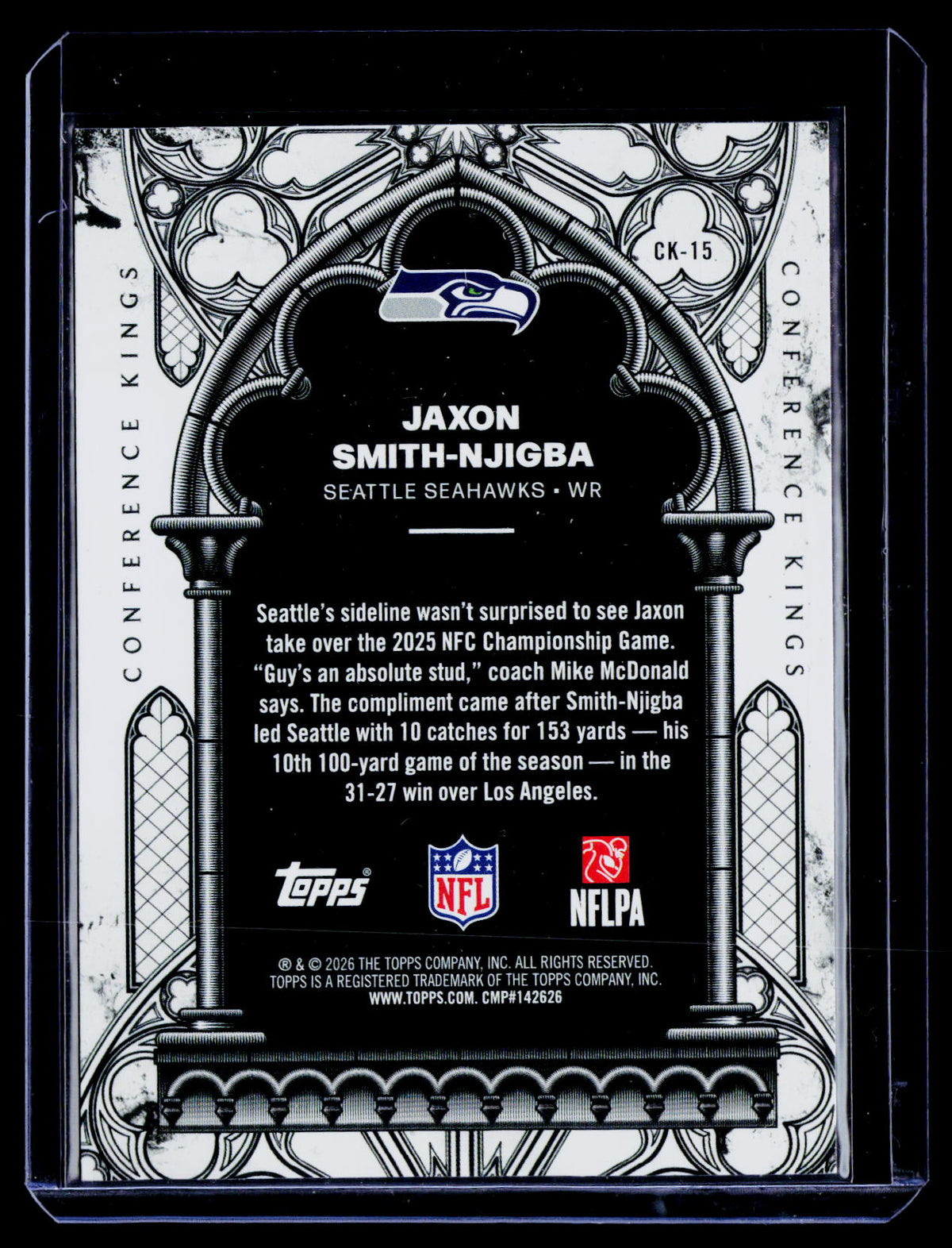 2026 Topps Flagship Jaxon Smith-Njigba Conference Kings