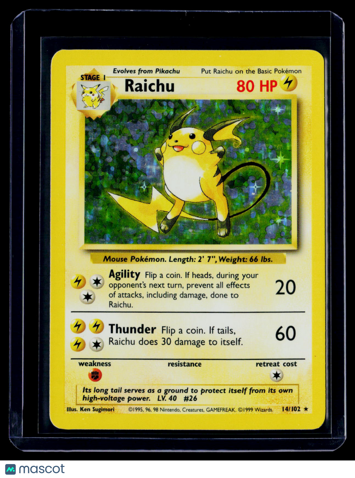 Pokemon Raichu 14 102