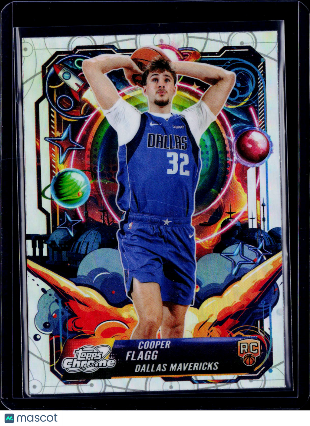 2025/26 Topps Chrome Cosmic Cooper Flaagg Propulsion Refractor