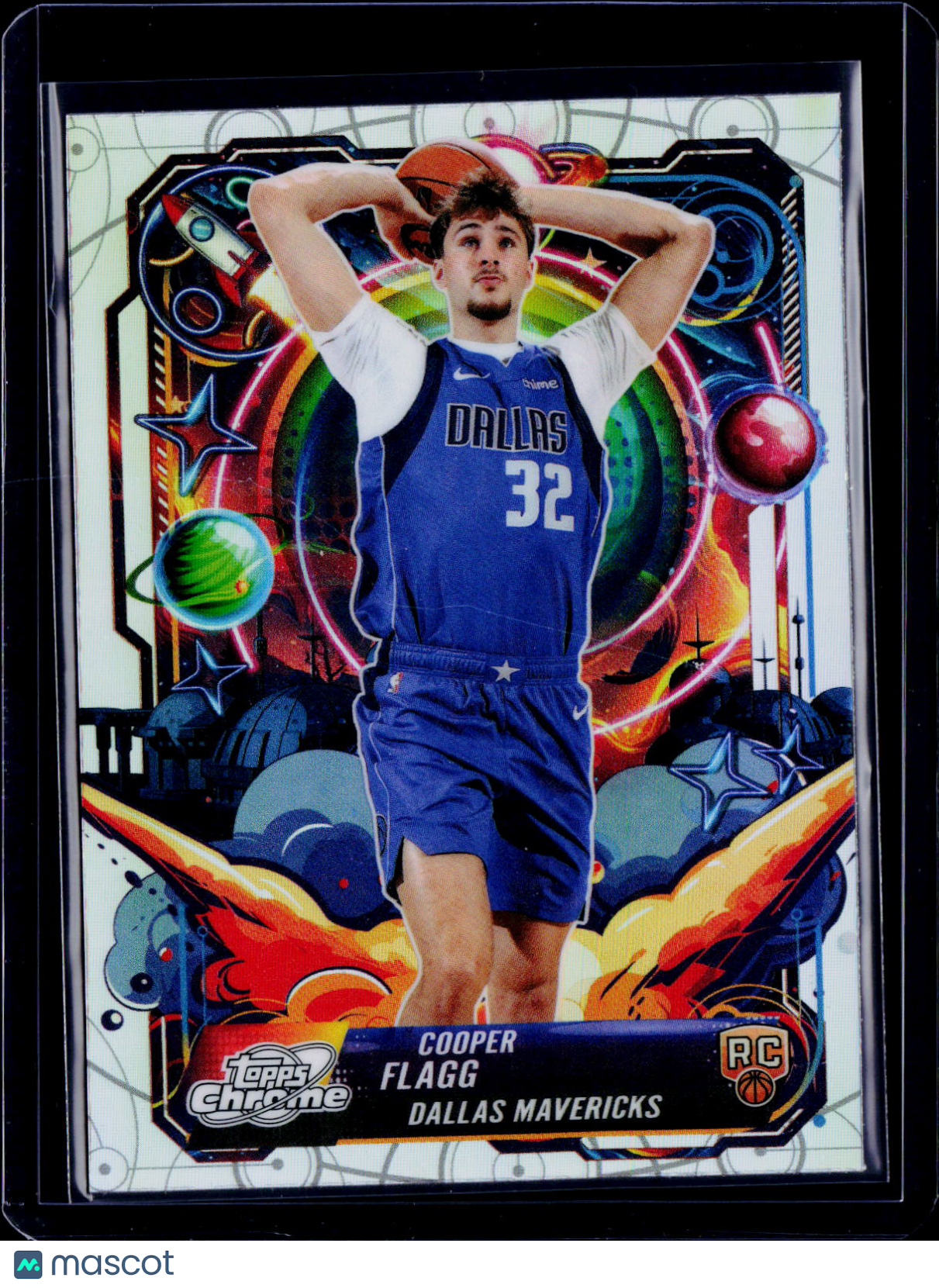 2025/26 Topps Chrome Cosmic Cooper Flaagg Propulsion Refractor