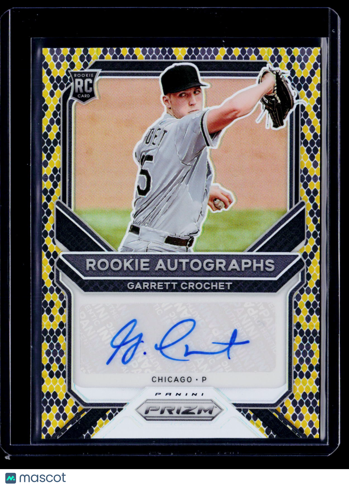 2021 Prizm Garrett Crochet Rookie Snake Skin Auto 31/35 RC
