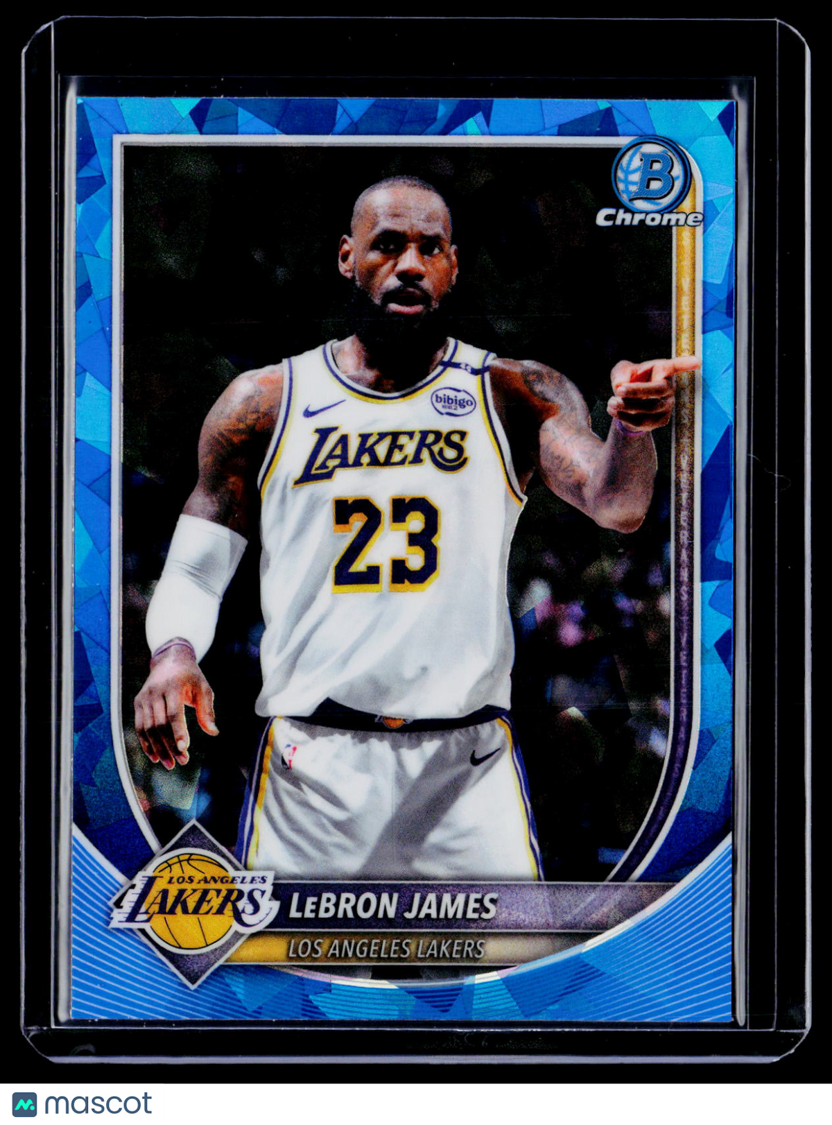 2025 Bowman Chrome Sapphire LeBron James