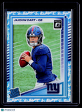 2025 Donruss Optic Jaxson Dart Rookie Rocket Emoji RC