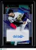 2026 Topps Finest Will Warren Auto