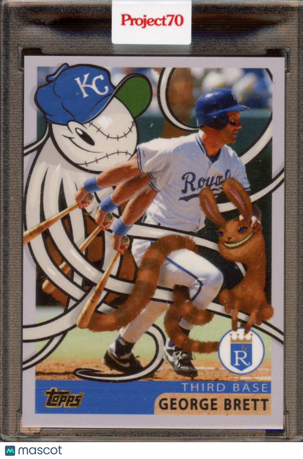 2021 Topps Project 70 George Brett Greg Simkins 523