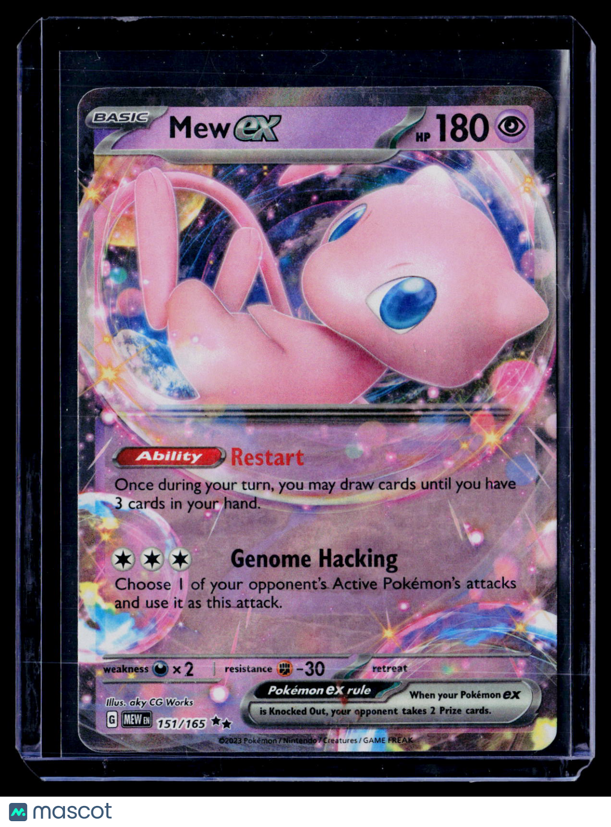 Pokemon Mew Ex 151 165