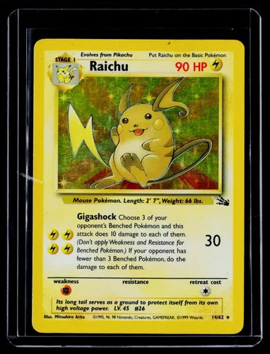 Pokemon Raichu 14 62
