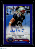 2024 Topps Chrome Mike Vrabel Purple Refractor Auto 142/175