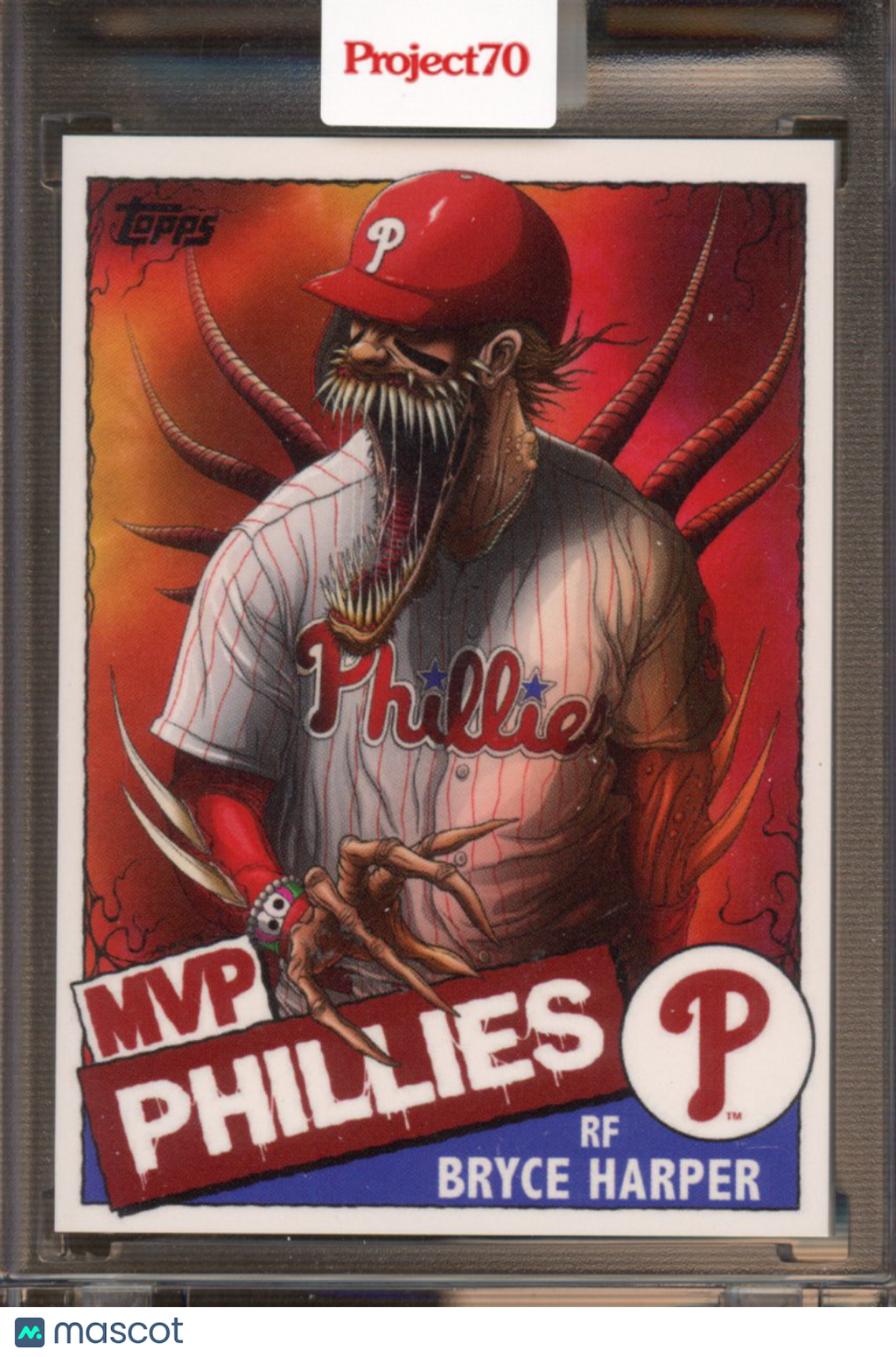 2021 Topps Project 70 Bryce Harper Alex Pardee 757