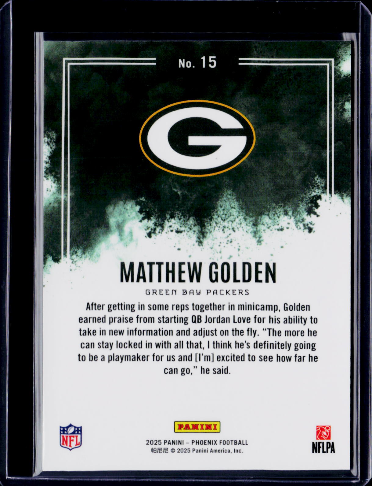 2025 Phoenix Matthew Golden Color Blast
