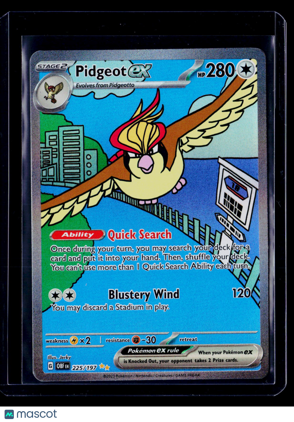 Pokemon Pidgeot ex
