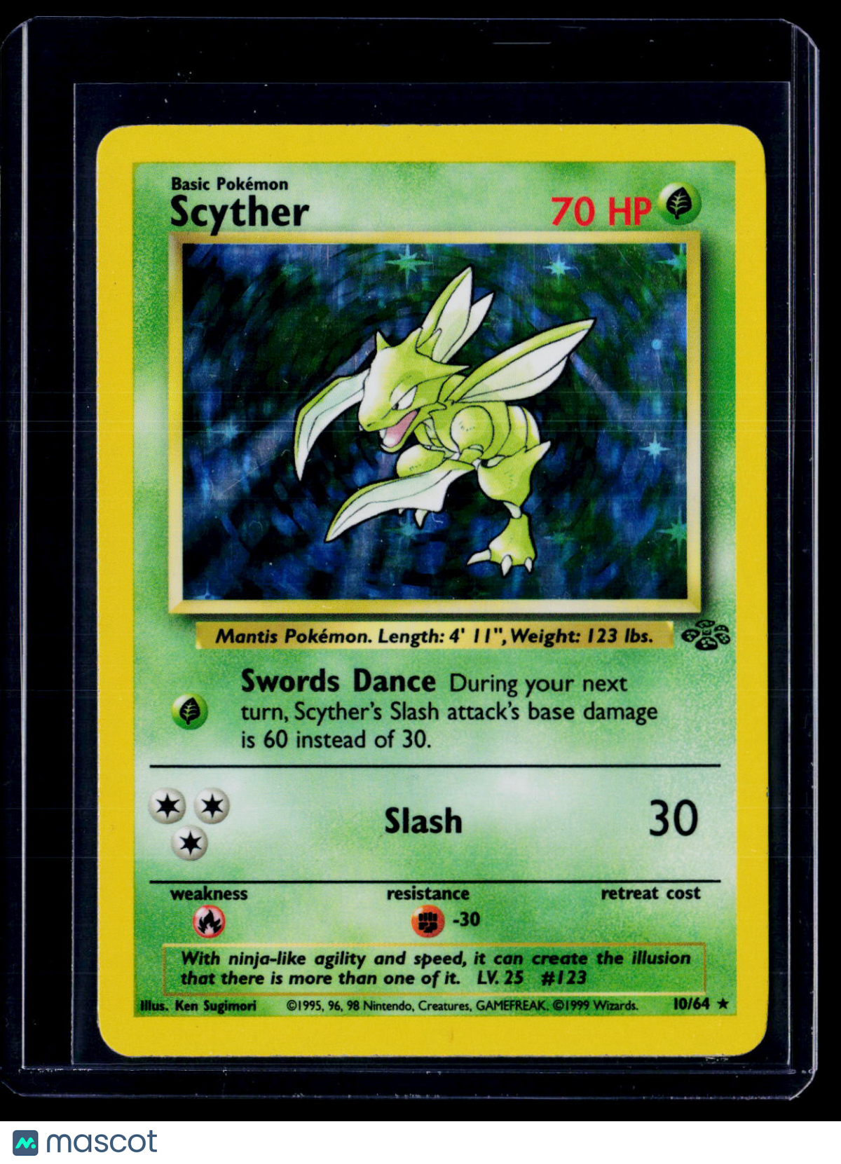 Pokemon Scyther 10 64