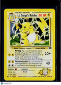 Lt. Surges Raichu Holo 11 132