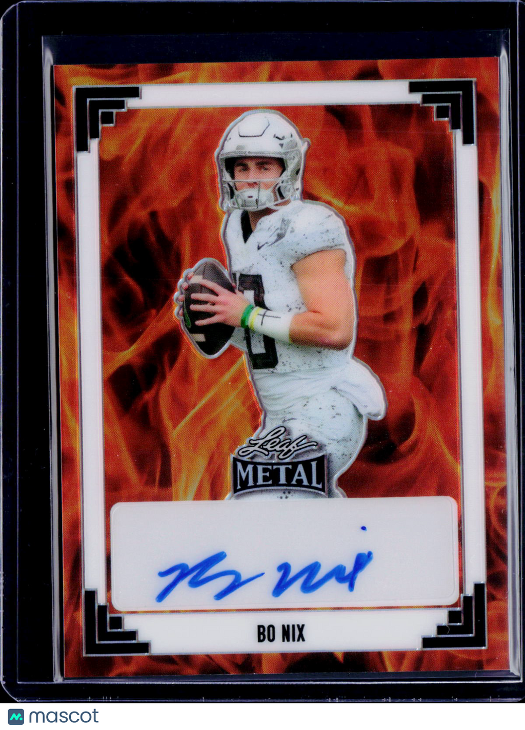 2024 Leaf Metal Bo Nix Auto 6/9