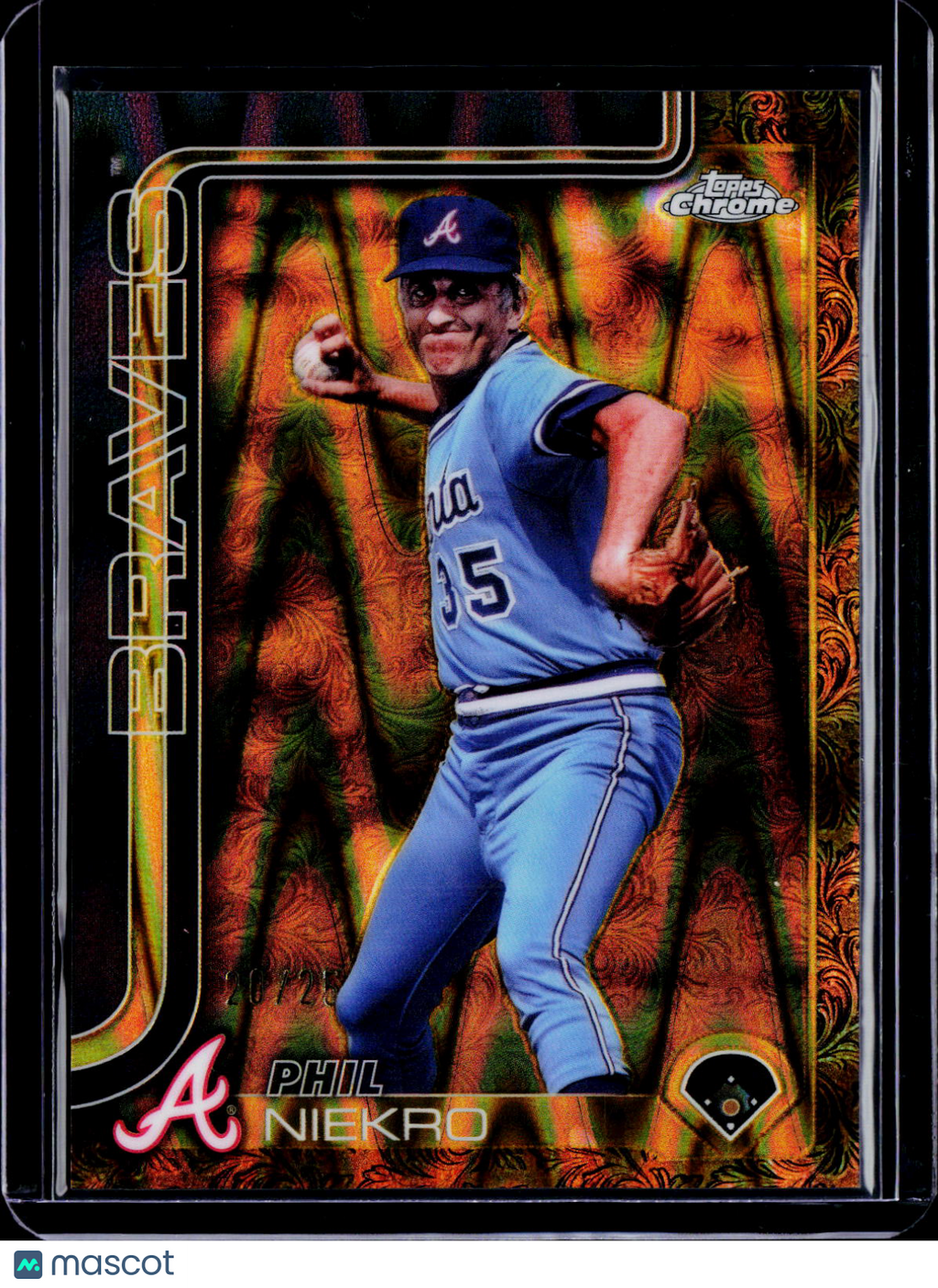 2025 Topps Gilded Collection Phil Niekro 20/25