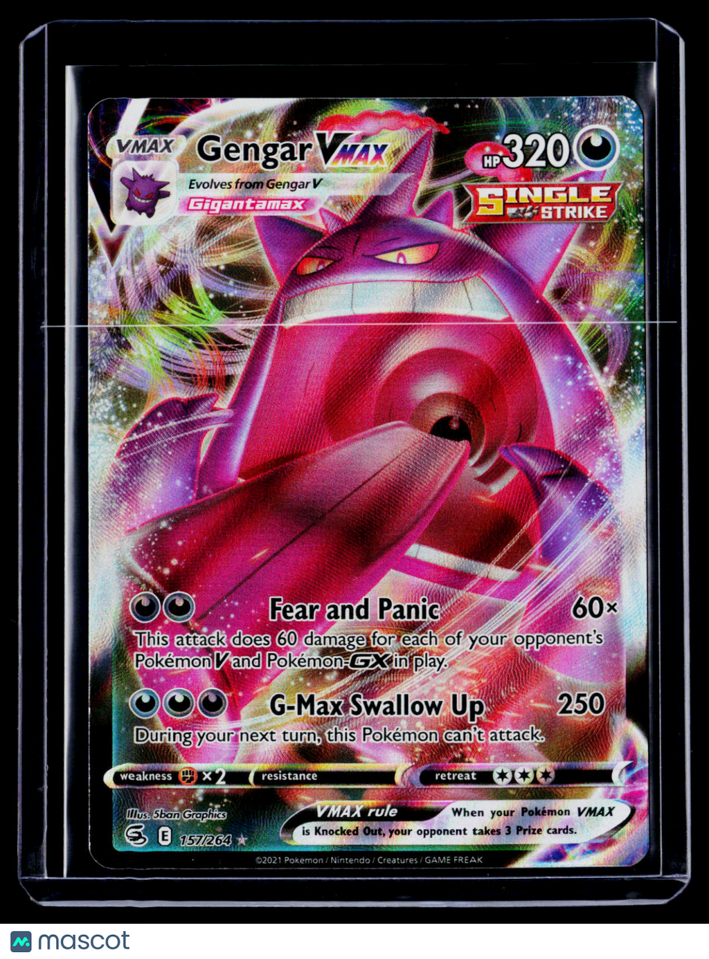 Pokemon Gengar VMax 157 264
