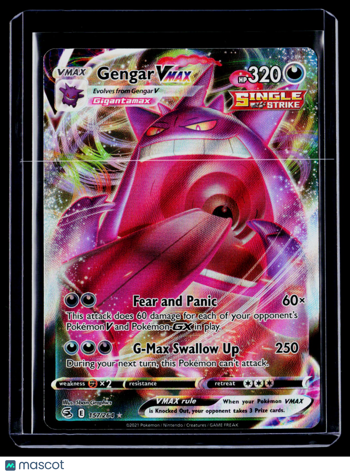 Pokemon Gengar VMax 157 264