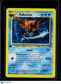 Kabutops 1st Edition Holo 6/75