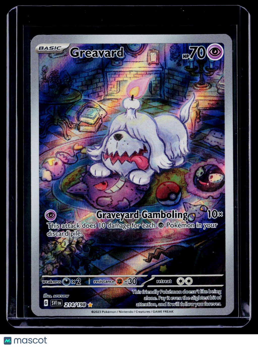 Pokemon Greavard 214 198