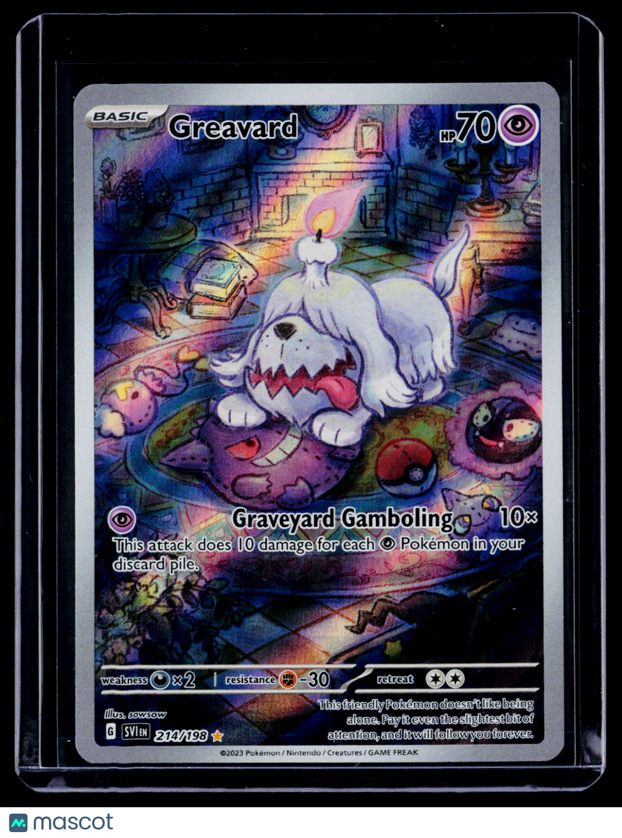 Pokemon Greavard 214 198