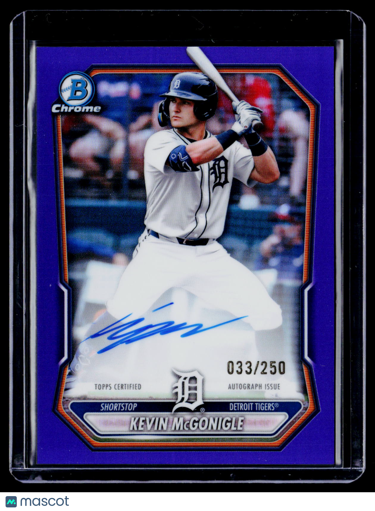 2026 Bowman Kevin McGonigle Purple Auto 33/250