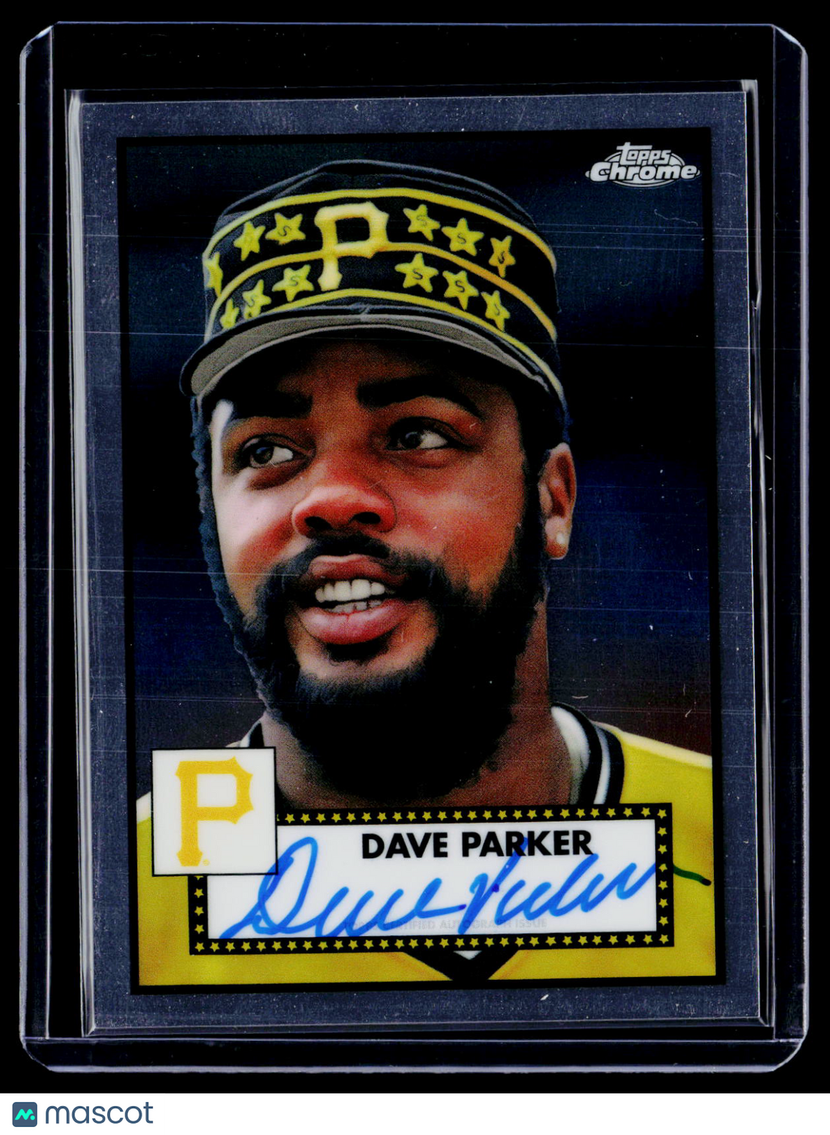 2021 Topps Chrome Platinum Anniversary Dave Parker Auto