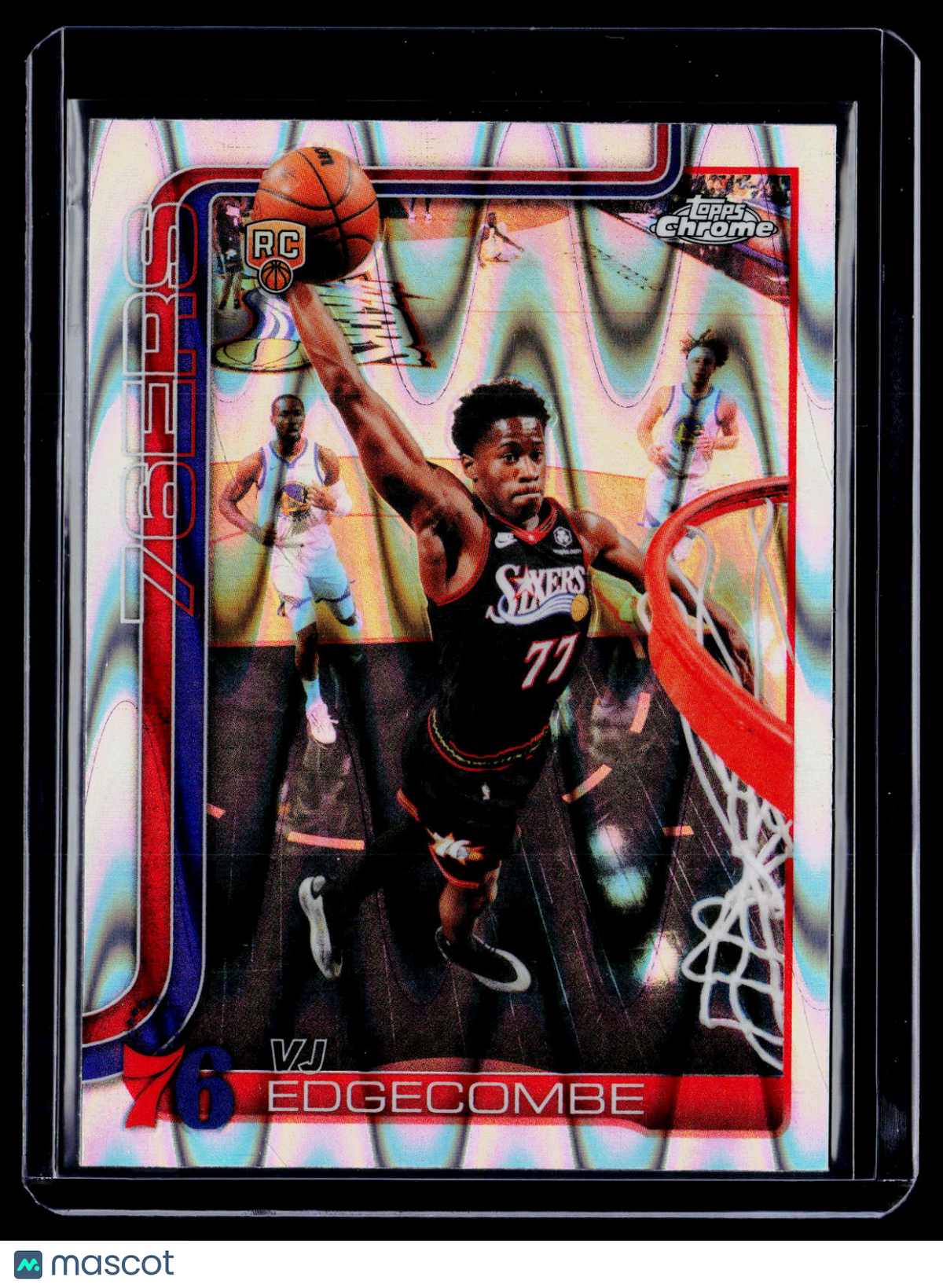 2025 Topps Chrome Update VJ Edgecombe Rookie Ray Wave RC