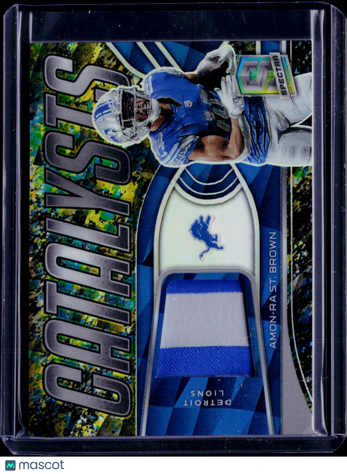 2022 Spectra Amon-Ra St. Brown Catalysts Patch 3/8