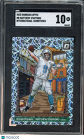 2023 Panini Dornuss Optic Matthew Stafford International Downtown SGC 10