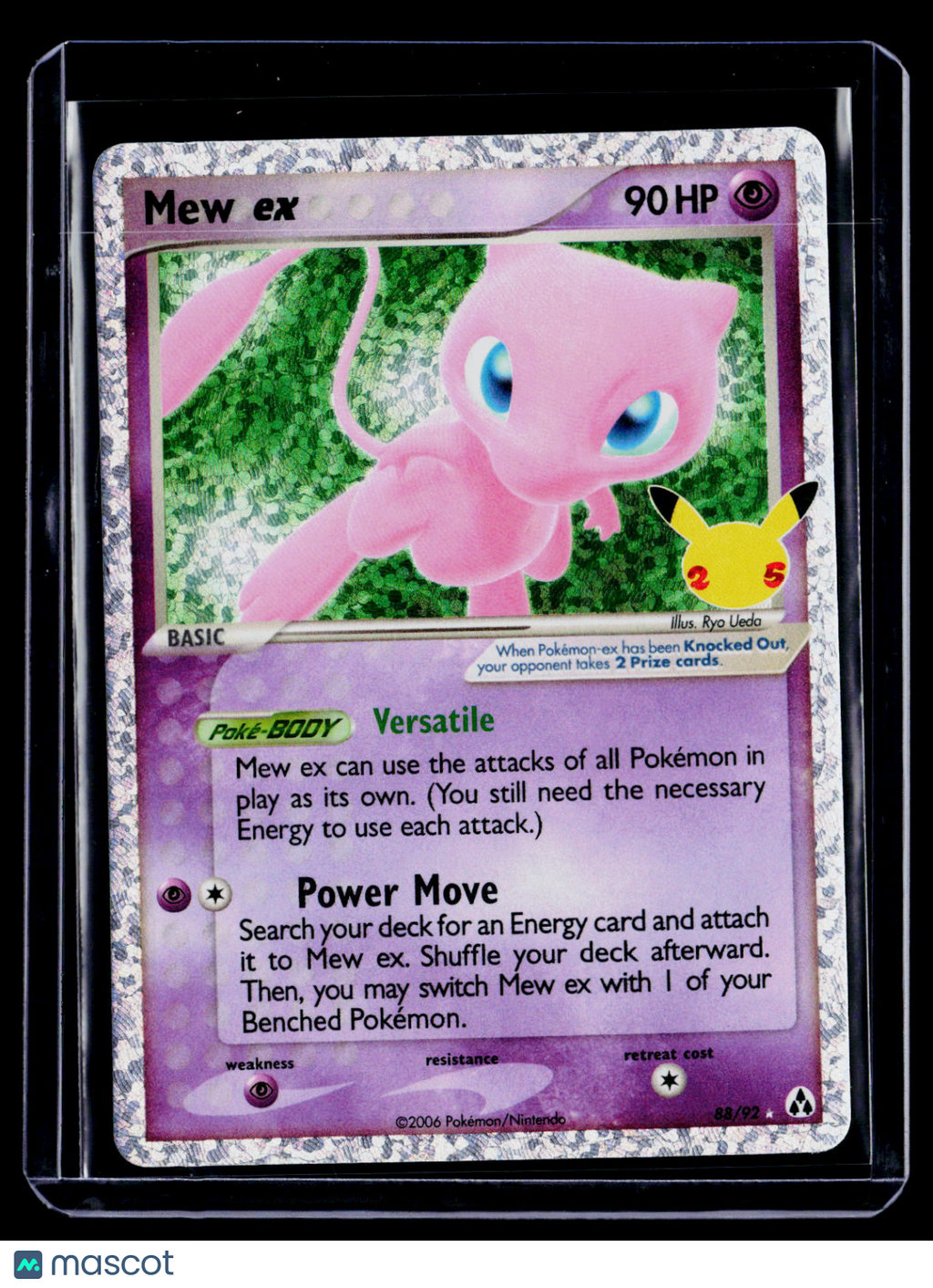 Pokemon Mew ex 88 92