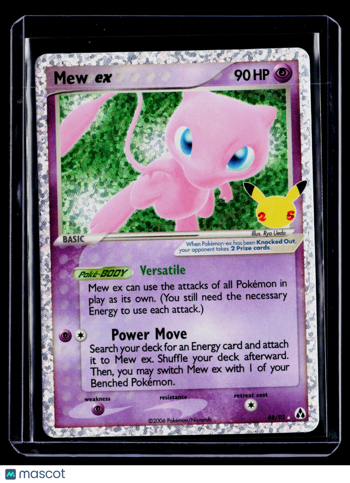 Pokemon Mew ex 88 92
